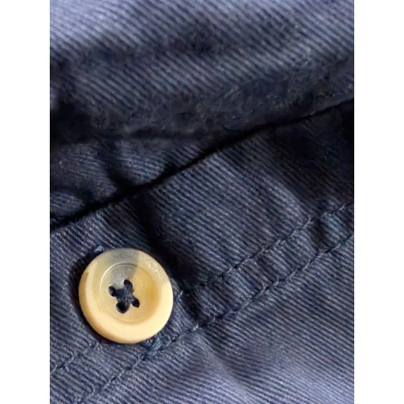 NWOT King Size Pants Big Mens 5XL 55x38 Raw Navy Blue Cotton Elastic‎ Pockets - Picture 9 of 9